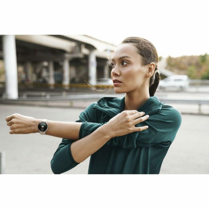 HAMA Reloj Pulsera Smartwatch 8900 1,32" Plata/Beige 7