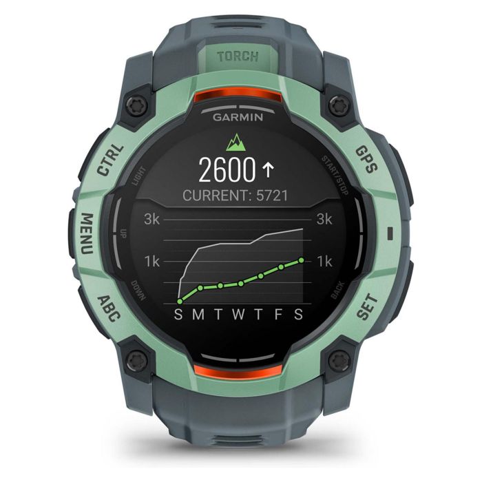 Garmin Instinct 3 AMOLED 1.3" 416x416px Pantalla Táctil GPS Verde Silicona