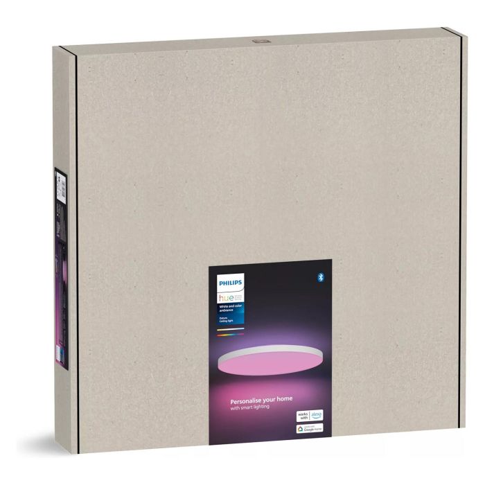 Philips Hue White & Color Ambiance Datura 574mm - Luz de Techo LED Inteligente, Blanco, Bluetooth/Zigbee, 67W, IP20 - 929003736101 2