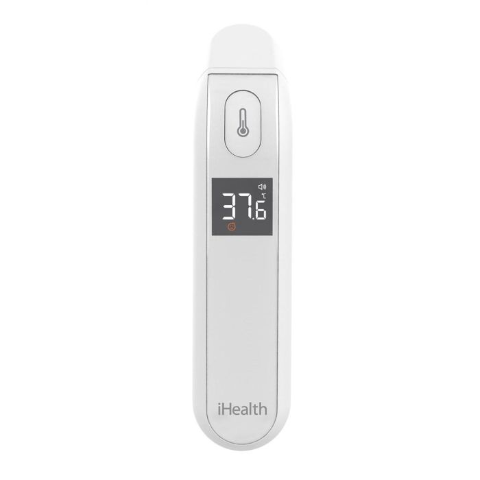 Ihealth Termómetro Digital Clínico Sin Contacto con Piel, Infrarrojos para Temperatura Corporal, Pantalla Iluminada 3