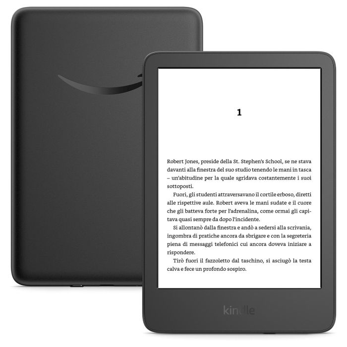 Amazon Kindle Lector de Ebooks 6" 16GB Negro (2024) Amazon Kindle Lector de Ebooks 6" 16GB Negro (2024)