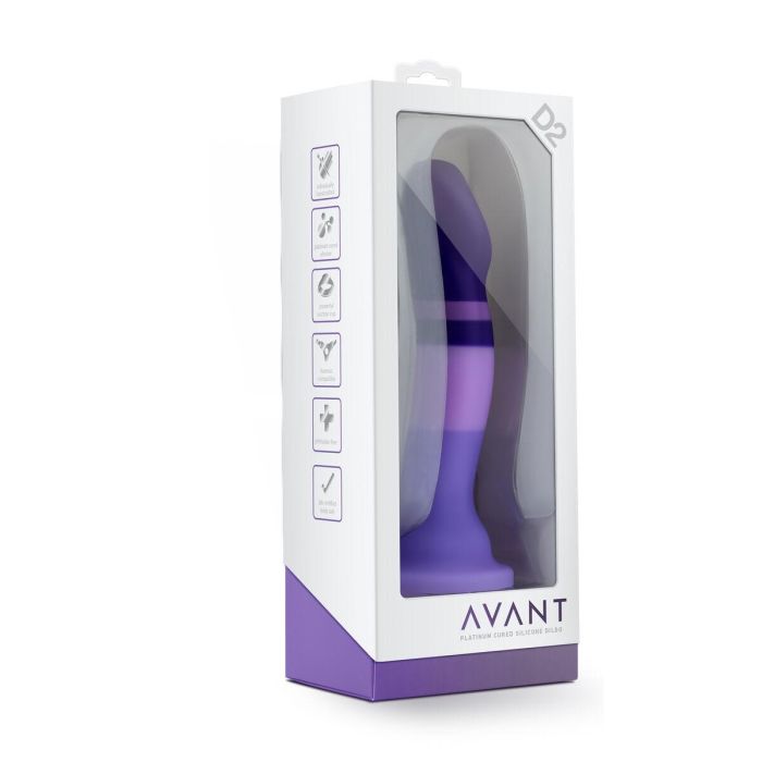Dildo Blush Avant Morado Ø 4,2 cm 1 Dildo Blush Avant Morado Ø 4,2 cm 1