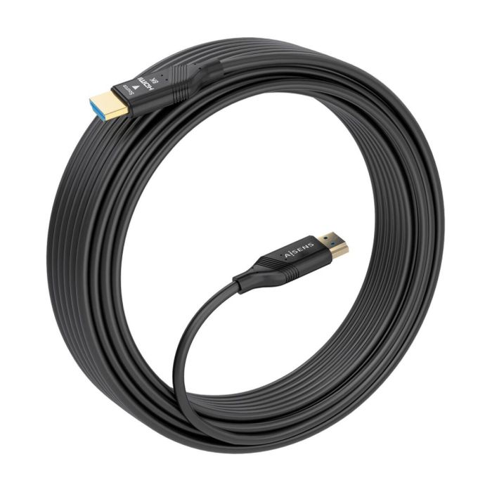 AISENS - CABLE HDMI V2.1 AOC ULTRA ALTA VELOCIDAD / HEC 8K@60HZ 4K@120HZ 4:4:4 48GBPS, A/M-A/M, NEGRO, 20M 4 AISENS - CABLE HDMI V2.1 AOC ULTRA ALTA VELOCIDAD / HEC 8K@60HZ 4K@120HZ 4:4:4 48GBPS, A/M-A/M, NEGRO, 20M 4