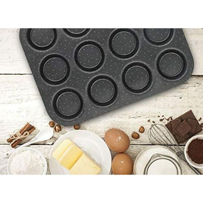 ÉXITO TEFAL 12 Muffin Pan J1602802 30x23 cm marrón 1