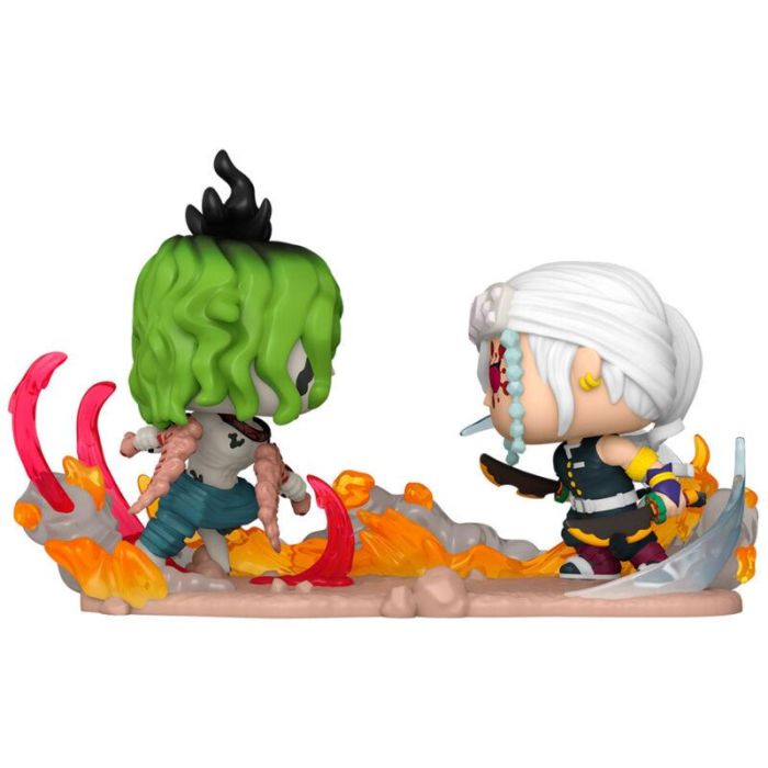 Figura POP Moment Demon Slayer Kimetsu no Yaiba Tengen VS Gyutaro 1