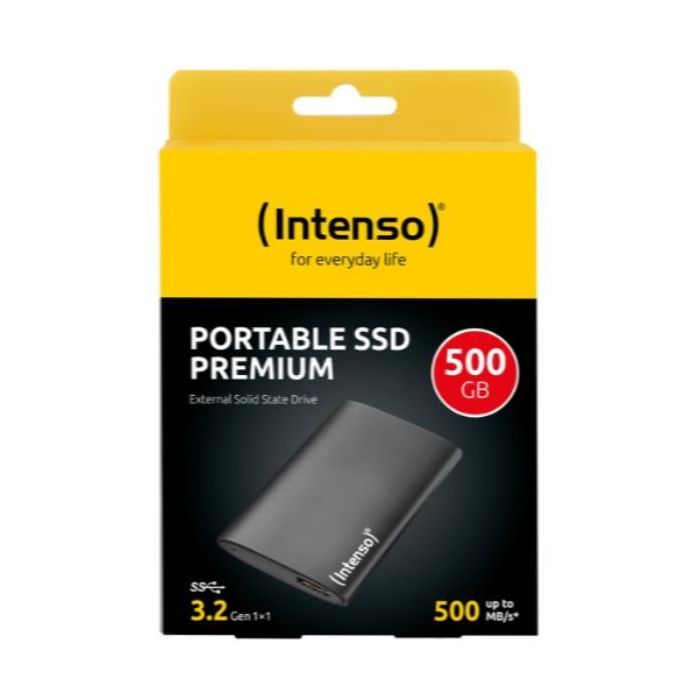 Intenso 3823451 Disco Duro Externo Portátil 500GB USB 3.0 Negro 2 Intenso 3823451 Disco Duro Externo Portátil 500GB USB 3.0 Negro 2