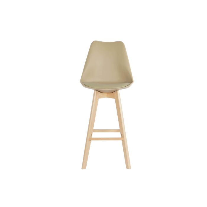 Taburete Scandi DKD Home Decor Beige 55 x 109 x 48.5 cm 7