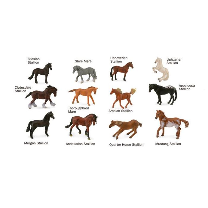 Collecta Box De Caballos Minis - A1109 1