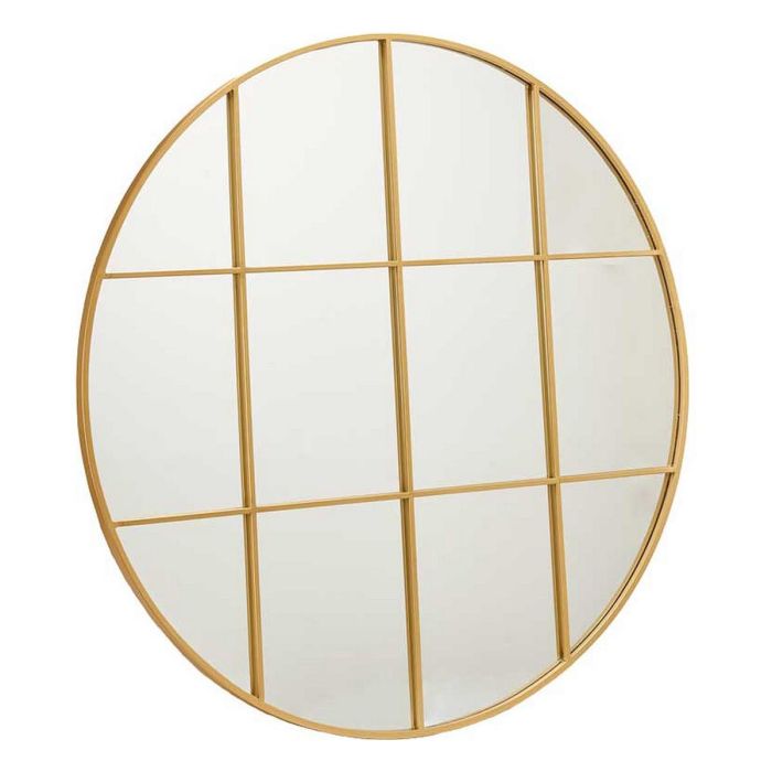 Espejo de pared Redondo Dorado Metal (100 x 2,5 x 100 cm) 0 Espejo de pared Redondo Dorado Metal (100 x 2,5 x 100 cm) 0