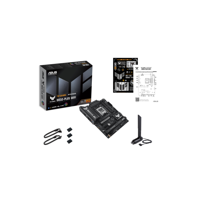 ASUS TUF GAMING B850-PLUS WiFi AMD B850 Zócalo AM5 ATX 4 ASUS TUF GAMING B850-PLUS WiFi AMD B850 Zócalo AM5 ATX 4