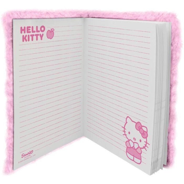 Diario peluche Hello Kitty 1 Diario peluche Hello Kitty 1