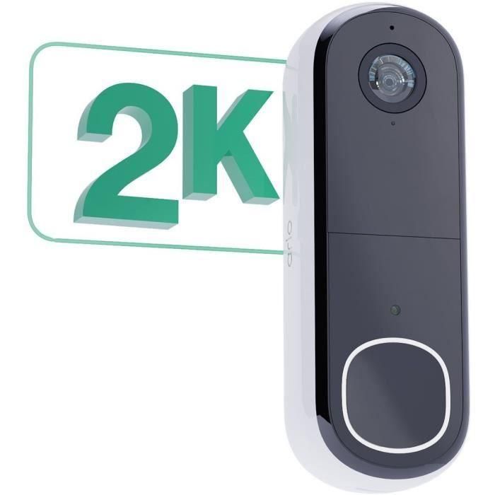 Timbre con vídeo ARLO AVD4001-100EUS Wi-Fi Direct Sirena integrada 4 en 1 1 Timbre con vídeo ARLO AVD4001-100EUS Wi-Fi Direct Sirena integrada 4 en 1 1