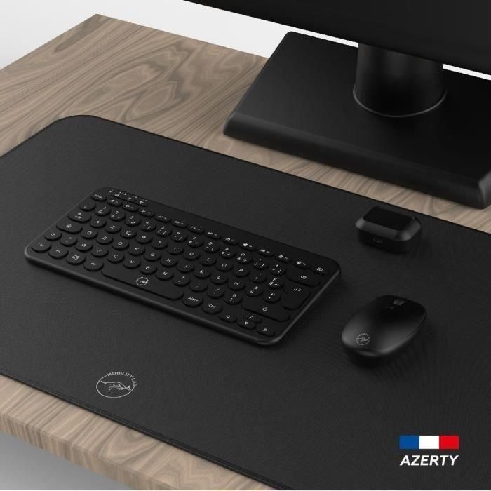 Mobility Lab CP420W - Miniteclado y Ratón Inalámbrico Negro FR 1