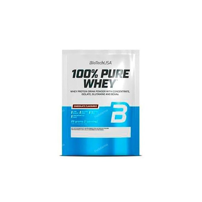 BIOTECHUSA 100% Pure Whey Choc - Proteína de Suero de Leche - 28G