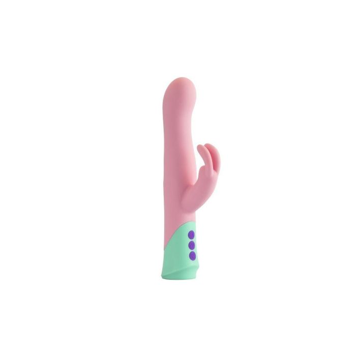 Vibrador Doble Estimulación Diversual Rosa Vibrador Doble Estimulación Diversual Rosa
