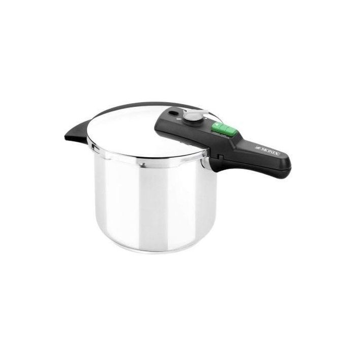 Monix Olla a Presión Quick M560001 Ø22cm 4L Acero Inoxidable Cocina Sana Rápida