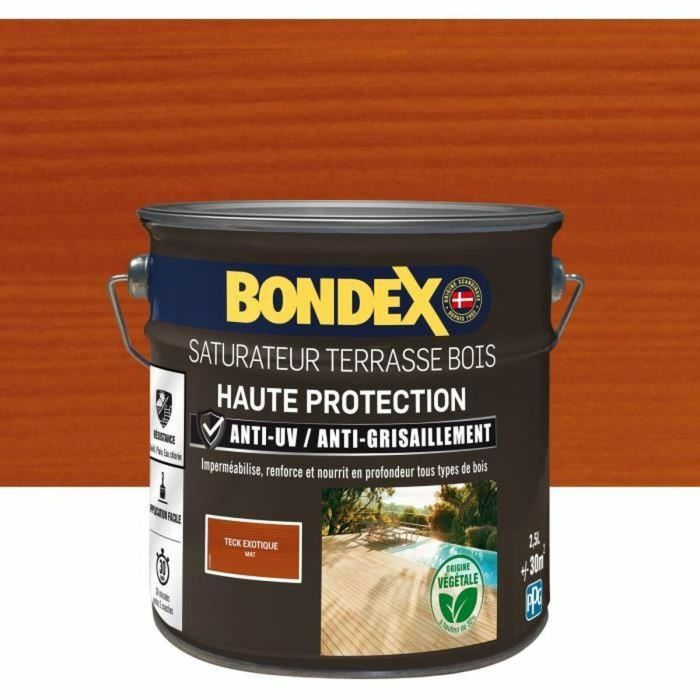 Bondex PPG3261544413672 Saturador Teca Mate 2,5 L