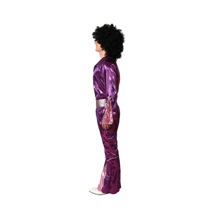Disfraz Disco Hombre Adulto Fucsia Con Cinturón M-L 1 Disfraz Disco Hombre Adulto Fucsia Con Cinturón M-L 1