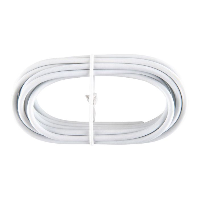 Cintacor pv025 Cable plastificado blanco (gusanillo) portavisillo PVC 3m para instalación interior de ventana con alcayatas 0 Cintacor pv025 Cable plastificado blanco (gusanillo) portavisillo PVC 3m para instalación interior de ventana con alcayatas 0