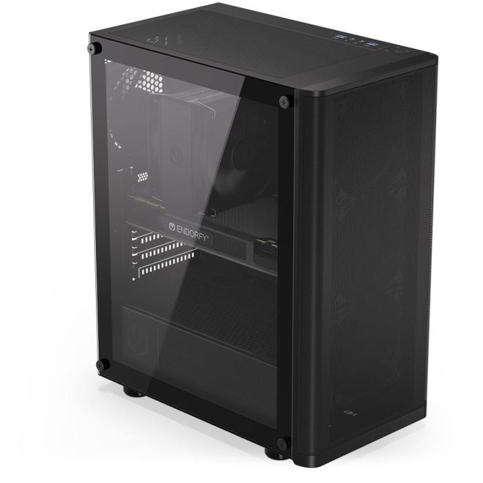 ENDORFY Ventum 200 Air TG Black - Torre PC ATX/micro ATX/Mini-ITX con ventana lateral y filtros antipolvo 24 ENDORFY Ventum 200 Air TG Black - Torre PC ATX/micro ATX/Mini-ITX con ventana lateral y filtros antipolvo 24