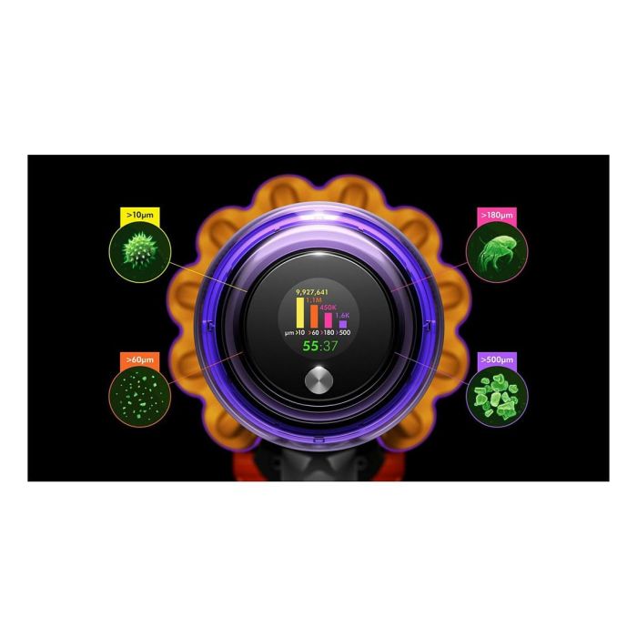 Dyson V15 Detect Absolute Aspiradora Escoba 2 en 1 Sin Bolsa, Secar, HEPA, Ciclónica 5 Dyson V15 Detect Absolute Aspiradora Escoba 2 en 1 Sin Bolsa, Secar, HEPA, Ciclónica 5