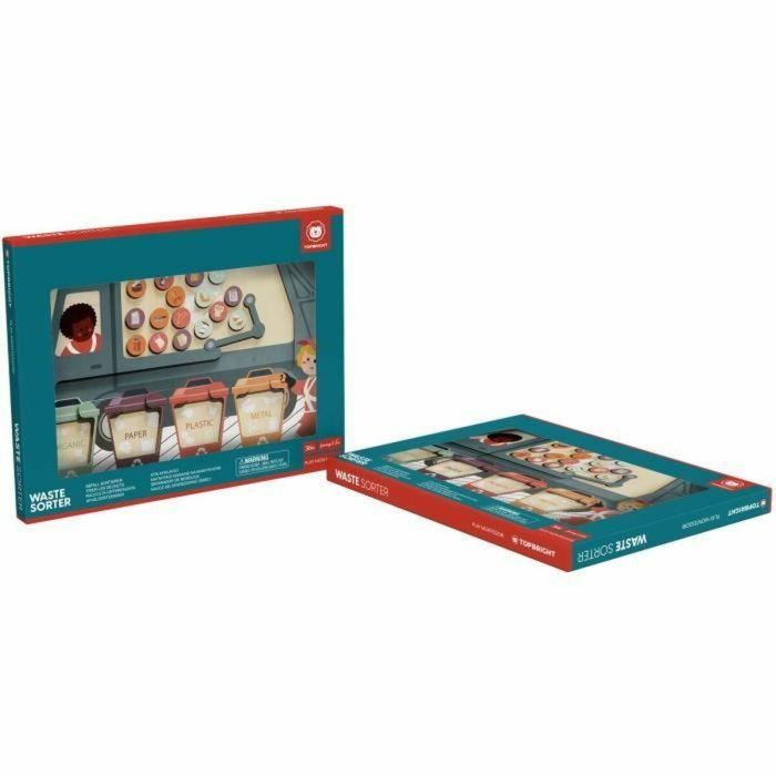 Top Bright Laberinto Magnético Clasificador de Residuos para Niños 3+ Años | Juego Educativo para Reciclar y Aprender Colores 3