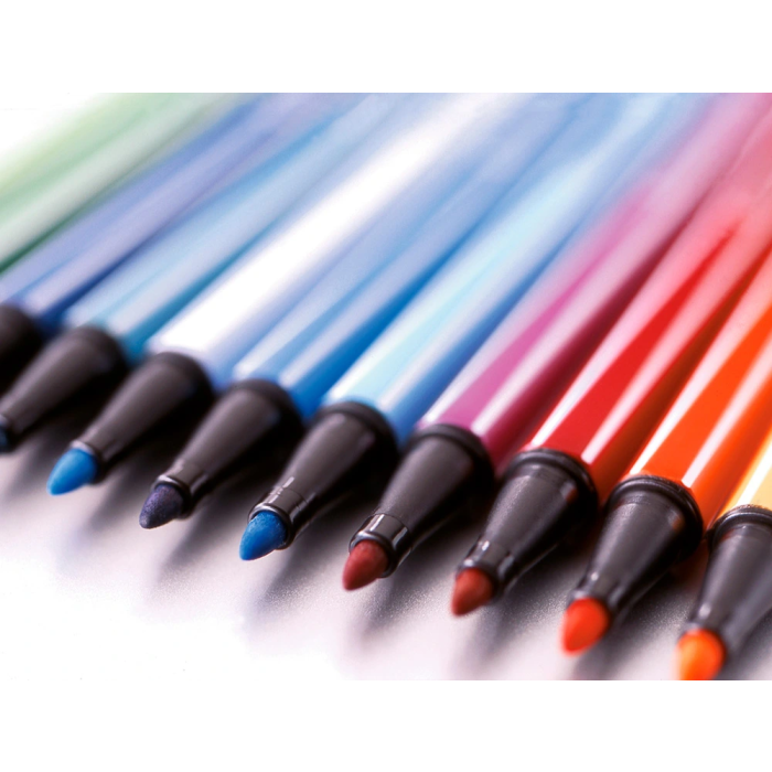 Stabilo Rotulador Pen 68 Verde Tierra Caja 10 Unidades 4