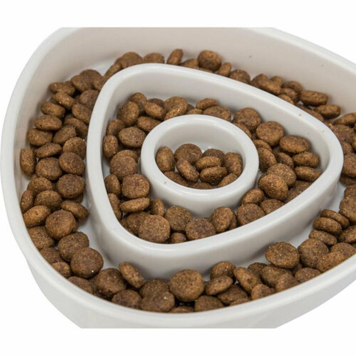 Comedero para Perro Trixie Slow Feeding Gris 350 ml 15 × 15 CM 9 Comedero para Perro Trixie Slow Feeding Gris 350 ml 15 × 15 CM 9