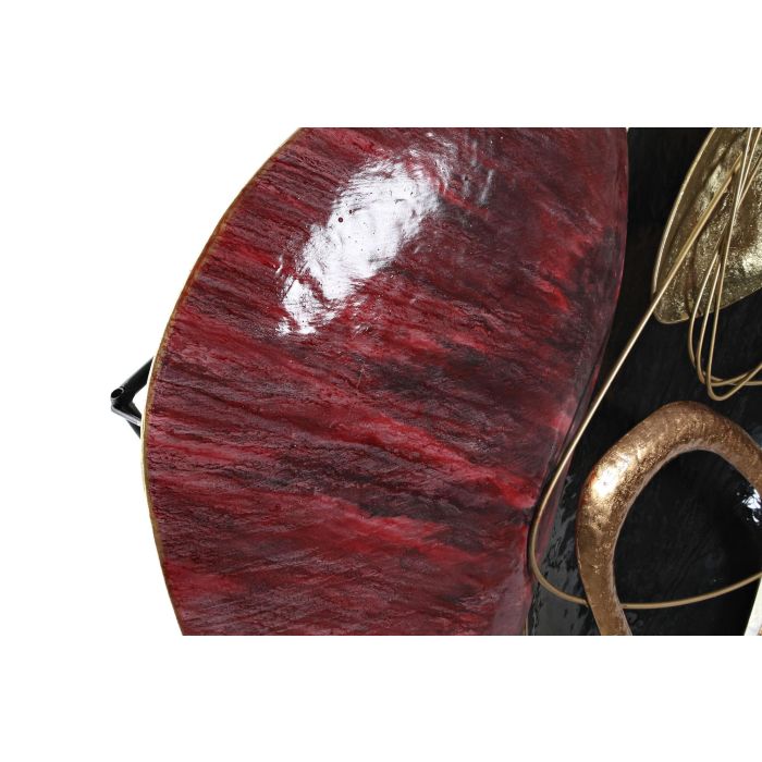 DKD Home Decor Cuadro Decorativo Pared Sixties Abstracto de Metal, Colores Rojo, Negro, Dorado y Blanco, 101 cm Ancho x 85 cm Alto 1 DKD Home Decor Cuadro Decorativo Pared Sixties Abstracto de Metal, Colores Rojo, Negro, Dorado y Blanco, 101 cm Ancho x 85 cm Alto 1