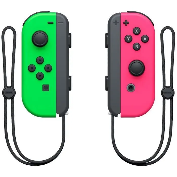 Nintendo Joy-Con 2er-Set Accesorios Verde/Rosa para Nintendo Switch Inalámbrico Bluetooth
