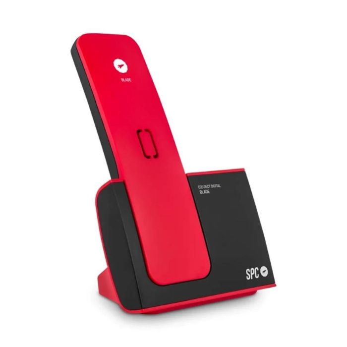 SPC 7290RC1 Teléfono Inalámbrico Blade Manos Libres, Identificación Llamadas, Agenda 50, Pantalla Iluminada, Modo ECO, Rojo y Negro 2 SPC 7290RC1 Teléfono Inalámbrico Blade Manos Libres, Identificación Llamadas, Agenda 50, Pantalla Iluminada, Modo ECO, Rojo y Negro 2