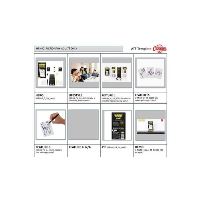 Juego pictionary para adultos y noches de juego. 1 Juego pictionary para adultos y noches de juego. 1