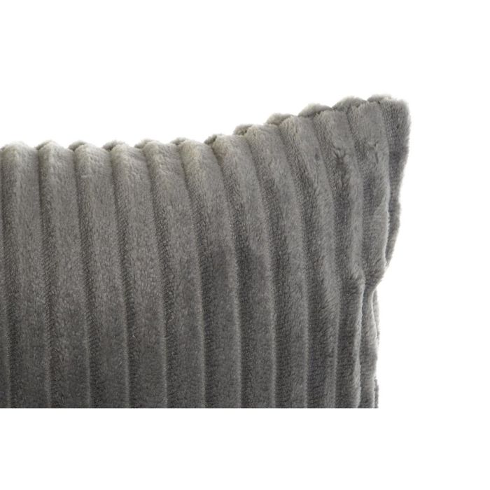 Cojin Basicos DKD Home Decor Gris 10 x 45 x 45 cm 1