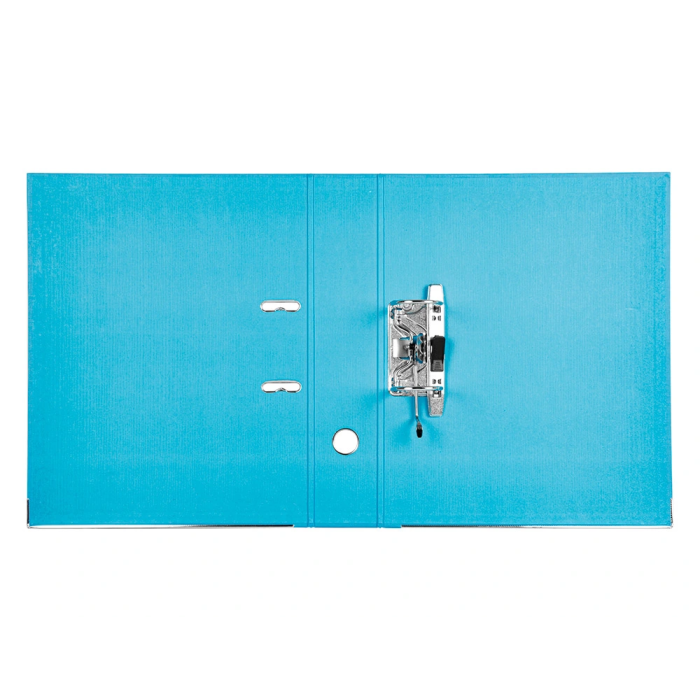 Liderpapel Archivador de Folio con 2 Anillas y Mecanismo de Palanca de 52mm, Celeste 6