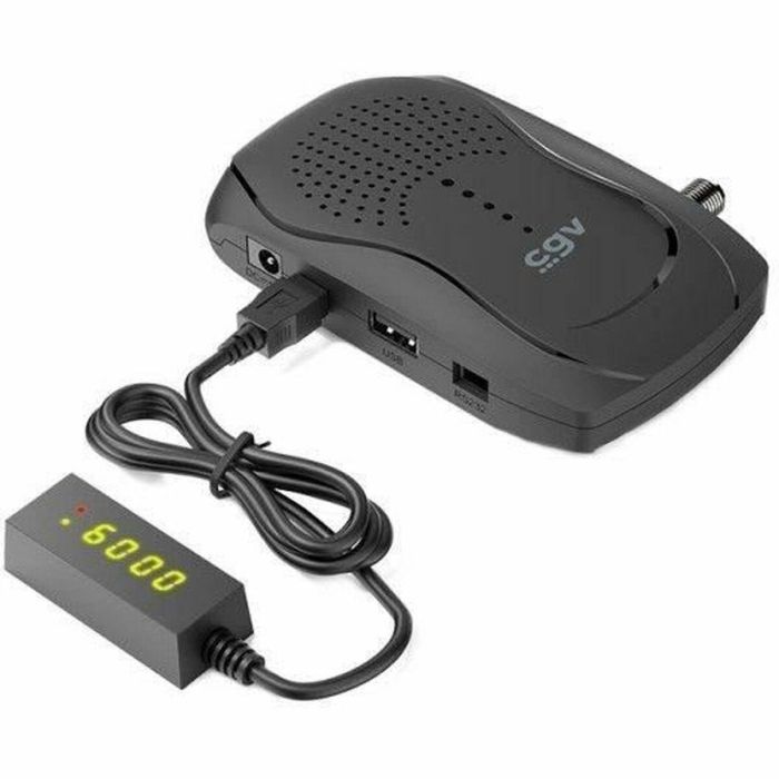 CGV CGV3322107014504 Receptor-Grabador Satélite PREMIO EASYONE HD4 con Grabación HD y Compatible con Autocaravanas