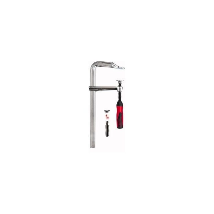 Bessey GZ-2K Mordaza de Barra de Acero 120/60 - Abrazadera de 12 cm