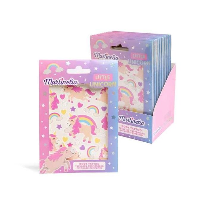 Tatuaje unicornio brillante martinelia 25x16,9x13,5 cm Tatuaje unicornio brillante martinelia 25x16,9x13,5 cm