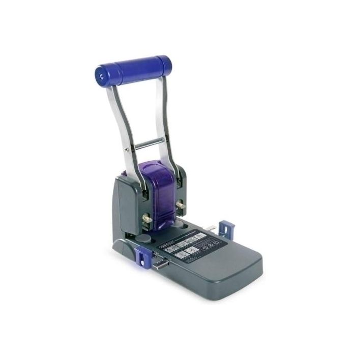Taladro 2 P. Rapesco Antibacteriano P1100 (100 Hojas) Morado/Gris