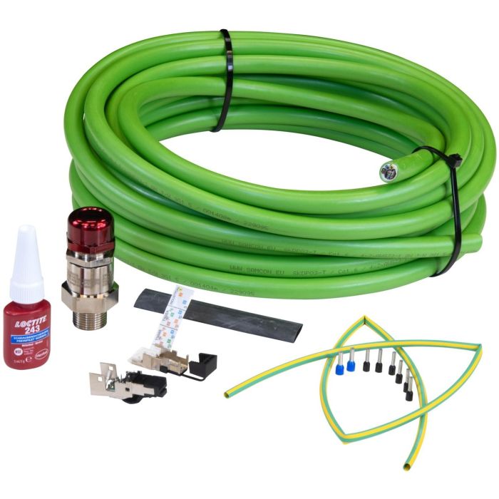 Axis 01541-001 Cámara de Red con Cable Crossover 25m para ExCam Series, Verde