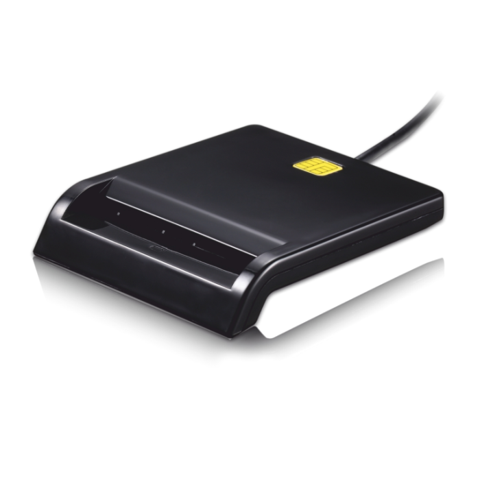 TooQ TQR-210B Lector de DNIe y Tarjetas SmartCard Externo USB 2.0 Blanco Compatible con Windows, Mac y Linux TooQ TQR-210B Lector de DNIe y Tarjetas SmartCard Externo USB 2.0 Blanco Compatible con Windows, Mac y Linux