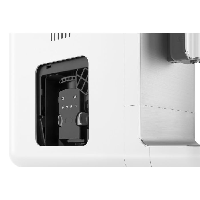 Smeg BCC12WHMEU Cafetera Automática Espresso con Espumador de Leche Blanco 2