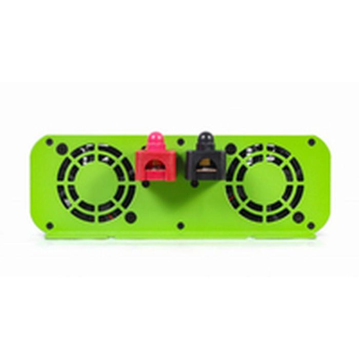 EnerGenie EG-PWC-PS2000-01 Inversor de Corriente para Coche 2000W Onda Sinusoidal Pura Negro Verde 5 EnerGenie EG-PWC-PS2000-01 Inversor de Corriente para Coche 2000W Onda Sinusoidal Pura Negro Verde 5
