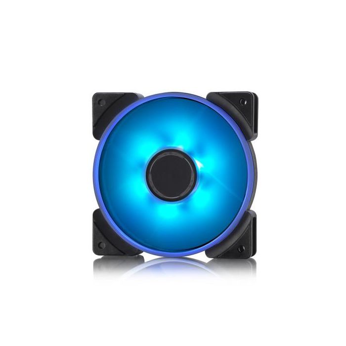 Fractal Design Ventilador Prisma AL-12 PWM 12cm Negro Blanco Iluminación LED PWM para Carcasa de Ordenador 1