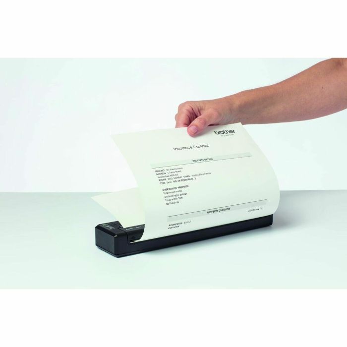 BROTHER Impresora termica portatil A4, de 13,5ppm y 300ppp. Conexion USB y Bluetooth MFI. 13,5ppm - 1 BROTHER Impresora termica portatil A4, de 13,5ppm y 300ppp. Conexion USB y Bluetooth MFI. 13,5ppm - 1