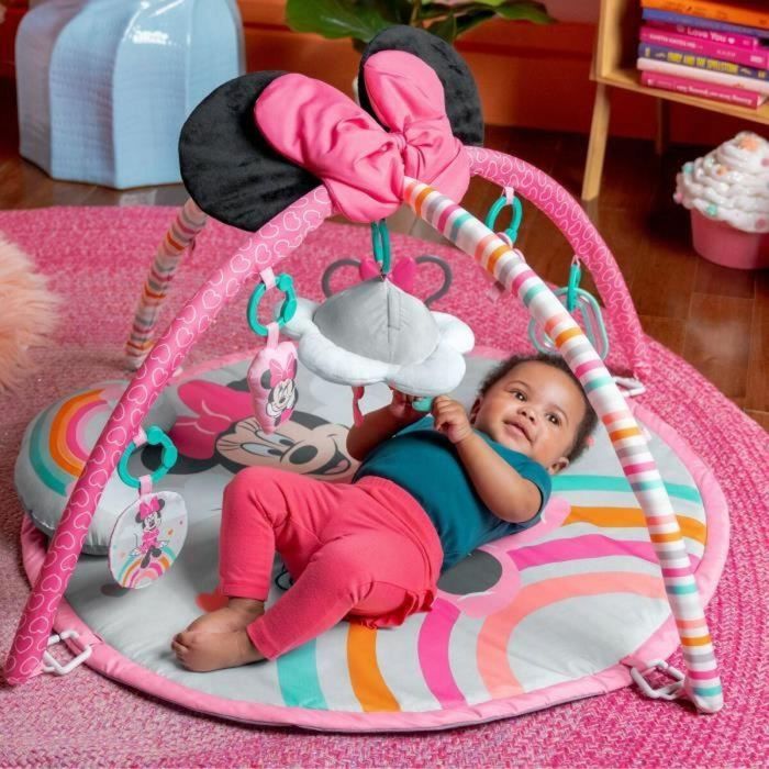 Bright Starts DIS0074451129375 Alfombra de juego Disney Baby Minnie Mouse Forever Besties con música y luces rosa para recién nacidos 4 Bright Starts DIS0074451129375 Alfombra de juego Disney Baby Minnie Mouse Forever Besties con música y luces rosa para recién nacidos 4