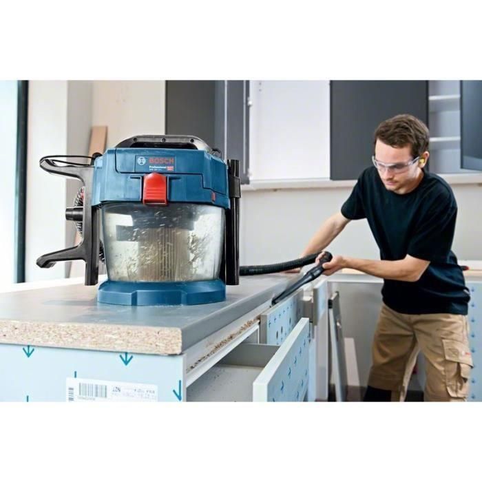 Aspirador individual BOSCH PROFESSIONAL GAS 18V-10 L + sistema de cartón ACC 1 Aspirador individual BOSCH PROFESSIONAL GAS 18V-10 L + sistema de cartón ACC 1