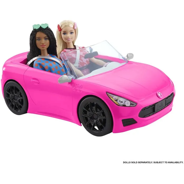 Barbie Convertible Rosa para Muñecas con Espacio para Dos 4