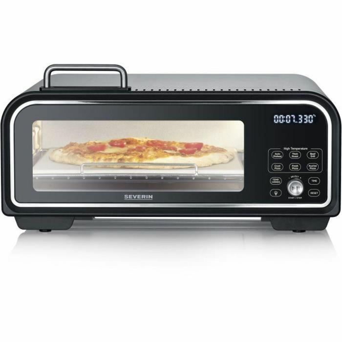 SEVERIN PG8575 Horno de pizza con piedra 29cm, capacidad 18L y 2000W 3