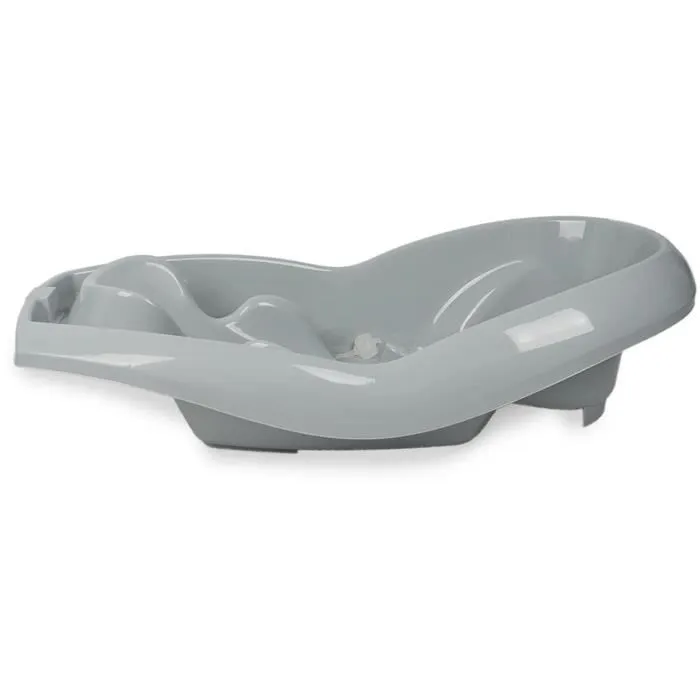 Thermobaby Bañera Lagoon Encanto Gris con Asiento Integrado para Bebé (0-12 meses) 2
