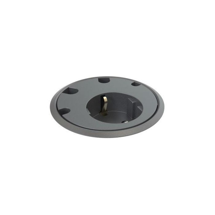 Forming Function Powerdot - Estación de Conexión y Organizador de Cables, Toma Eléctrica con 4 Puertos, Tapa Extraíble para Escritorio